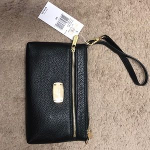 Micheal Kors jet set leather wristlet